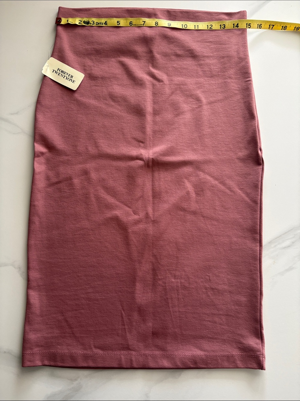 Forever 21 Dusty Rose Pencil Skirt